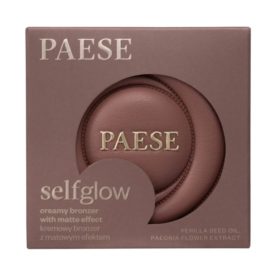 Kliknij na zdjęcie, aby je powiększyć Paese SelfGlow Cremiger Bronzer mit mattem Effekt 01 Velvet Tan 8 g