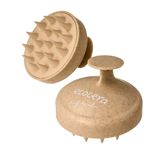 Kliknij na zdjęcie, aby je powiększyć ECOCERA MASSAGEBÜRSTE FÜR DIE KOPFHAUT BEIGE