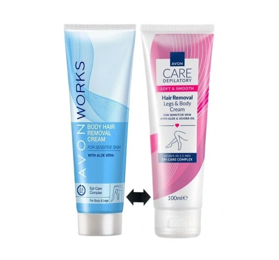Avon Care Soft & Smooth Depilationscreme für empfindliche Haut 100 ml