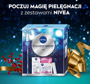 NIVEA Hyaluron Heroes Gesichtspflegeset Serum + Creme SPF30 + Lippenbalsam