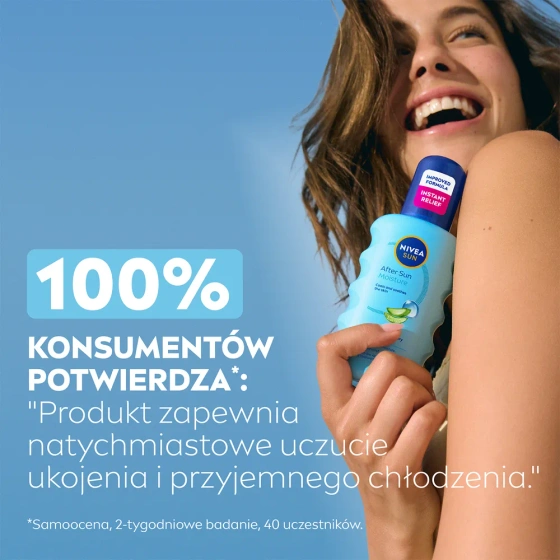 Kliknij na zdjęcie, aby je powiększyć NIVEA SUN After Sun Moisture Feuchtigkeitsspendendes After-Sun-Spray 200 ml