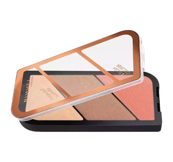 RIMMEL KATE GESICHTSKONTURIERUNGSPALETTE ROUGE HIGHLIGHTER UND BRÄUNUNGSPUDER  002
