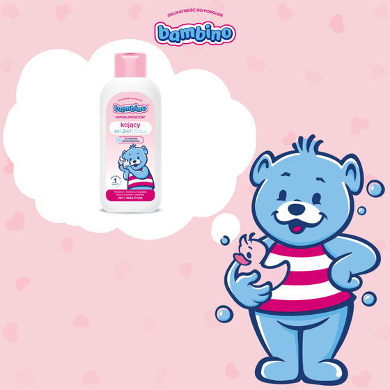 BAMBINO 2IN1 HEILENDES GEL FÜR KÖRPER UND HAARE 400ML