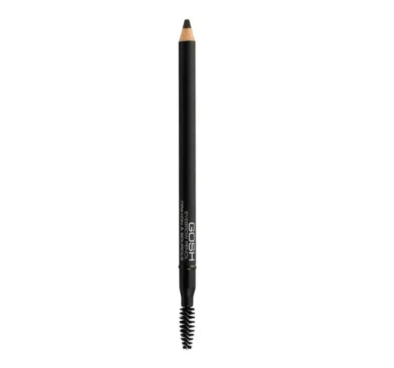 GOSH AUGENBRAUENSTIFT MIT BÜRSTE SOFT BLACK SCHWARZ