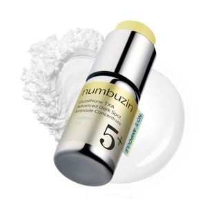 Numbuzin No.5+ Glutathione TXA Advanced Dark Spot Ampoule Concentrate – aufhellendes Serumkonzentrat, das Pigmentflecken sichtbar aufhellt, 10,7 g
