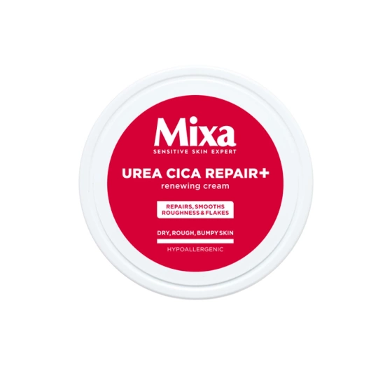 Mixa Urea Cica Repair+ Multifunktionale regenerierende Creme für Körper, Gesicht und Hände 150 ml