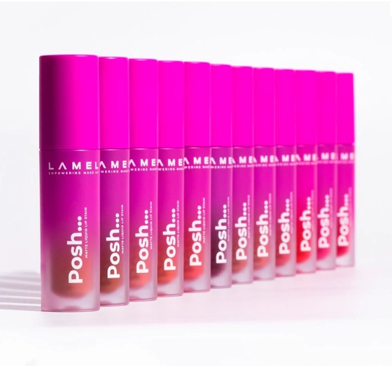 Lamel Posh Matte Liquid Lip Stain Lippenstift 401 Milk Cacao 4ml