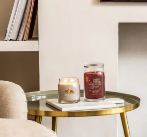 Yankee Candle Signature Große Duftkerze Autumn Daydream 567 g