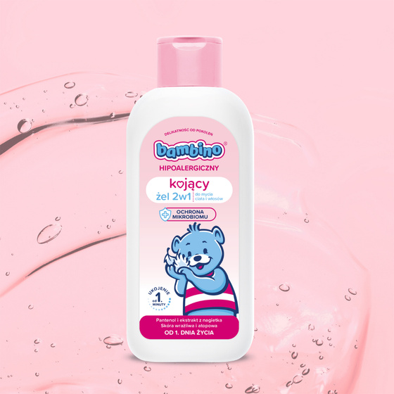 BAMBINO 2IN1 HEILENDES GEL FÜR KÖRPER UND HAARE 400ML