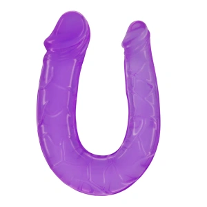 Crushious Double Trouble – doppelseitiger Dildo + Gleitmittel auf Wasserbasis (4 ml)