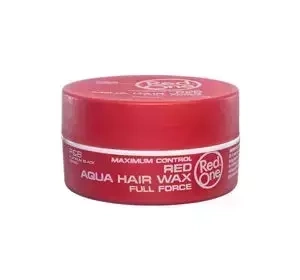 RED ONE MAXIMUM CONTROL RED AQUA HAIR WAX FULL FORCE 150 ML