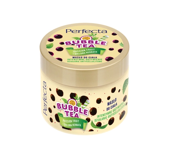 PERFECTA BUBBLE TEA KÖRPERBUTTER PASSION FRUIT + GRÜNER TEE 300ML