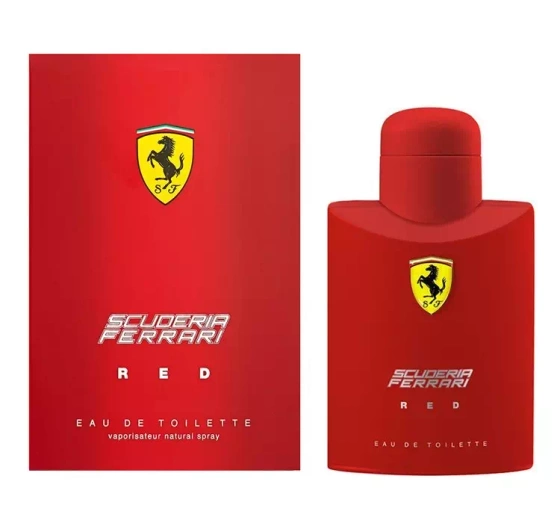 Kliknij na zdjęcie, aby je powiększyć FERRARI SCUDERIA FERRARI RED EDT SPRAY 125 ML
