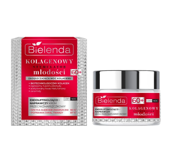 Bielenda Kolagenowy Stymulator Młodości Endoliftend-reparierende Anti-Falten-Creme 60+ 50ml