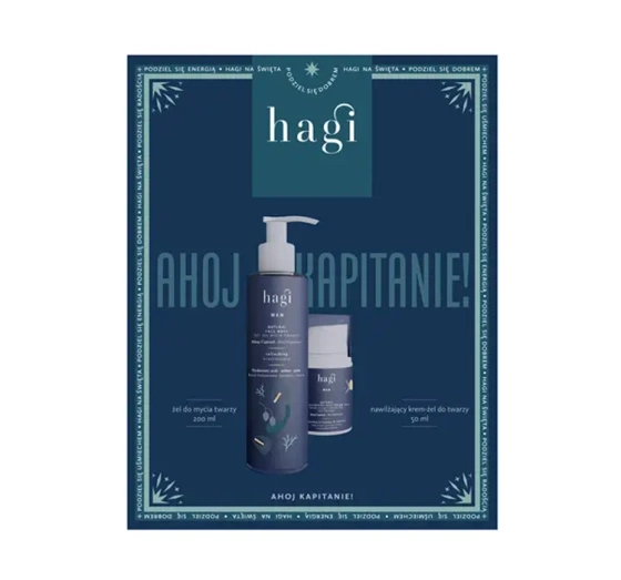 Kliknij na zdjęcie, aby je powiększyć Hagi Ahoy Captain! Gesichtsreinigungs-Gel 200 ml + Gesichtscreme-Gel 50 ml