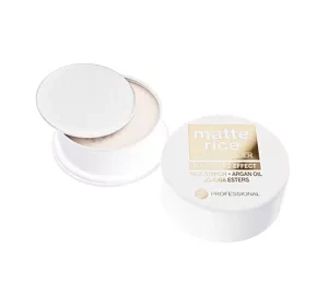 Bell Professional Matte Rice veganes mattierendes Reispuder mit Arganöl 6g