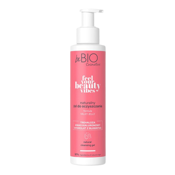 Kliknij na zdjęcie, aby je powiększyć BeBio Feel Your Beauty Vibes natürliches Gesichtsreinigungsgel 150 ml