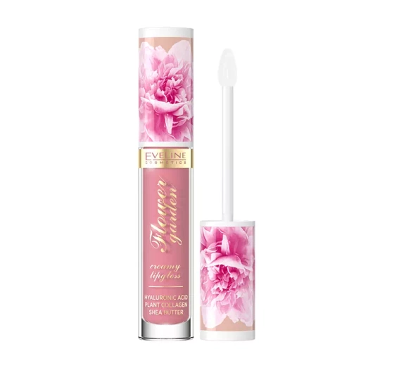 EVELINE FLOWER GARDEN LIPGLOSS 01 DELICATE ROSE 4,5ML