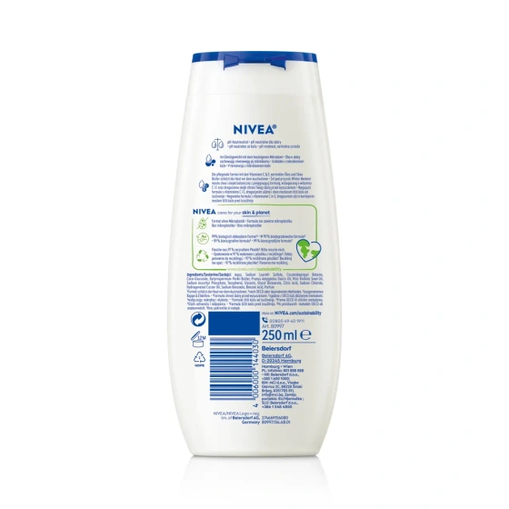 Kliknij na zdjęcie, aby je powiększyć NIVEA Winter Moment Shea Butter&Botanical Oil Cremiges Duschgel 250 ml