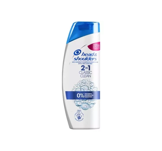 Kliknij na zdjęcie, aby je powiększyć HEAD & SHOULDERS 2IN1 SHAMPOO MIT CONDITIONER CLASSIC CLEAN 200ML