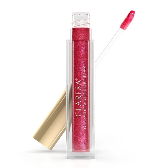 Claresa Glass Of Water Lipgloss mit Glas-Effekt 05 Berry Splash 2 g