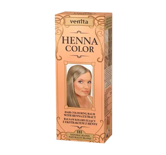 Kliknij na zdjęcie, aby je powiększyć Venita Henna Color Farbpflege mit Henna-Extrakt 111 Natürliches Blond 75 ml