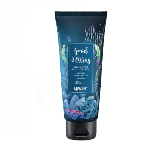 Kliknij na zdjęcie, aby je powiększyć Anwen Good Loking Natürliches Styling-Gel für Wellen 200 ml