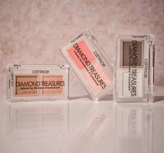 Kliknij na zdjęcie, aby je powiększyć Catrice Diamond Treasures Mini-Lidschattenpalette 030 Smokey Diamond 2,8 g