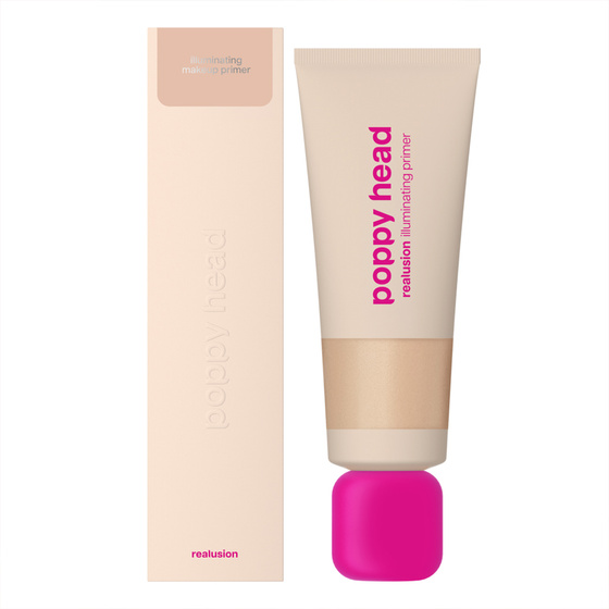 Kliknij na zdjęcie, aby je powiększyć Poppy Head Realusion aufhellende Make-up-Unterlage 01 Glass Beige 30 ml