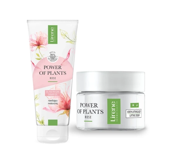 Lirene Power of Plants Pflegeset für Gesicht und Körper Creme + Lotion