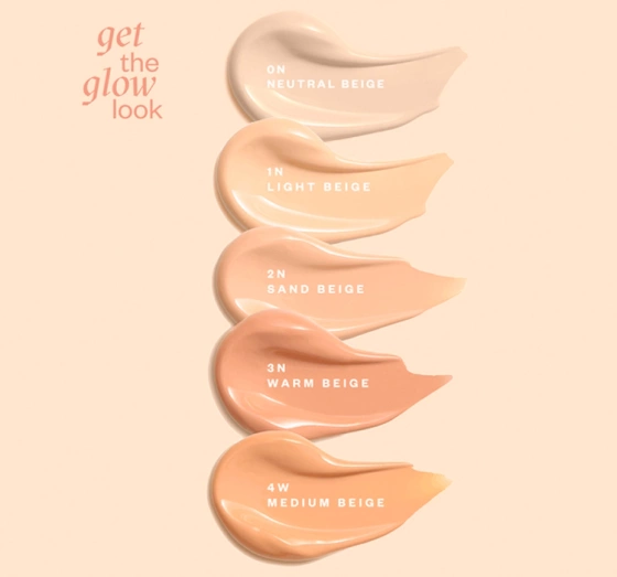 Paese Get The Glow Look Leuchtendes Make-up-Fluid für das Gesicht 4W Medium Beige 30ml 