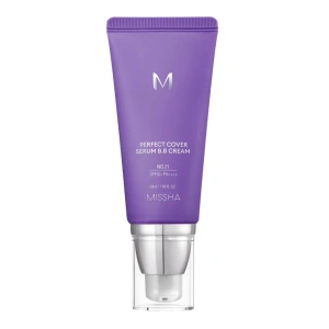 Missha M Perfect Cover Serum BB Cream SPF50+ PA++++ BB-Creme mit Serum 21 Light Beige 50 ml