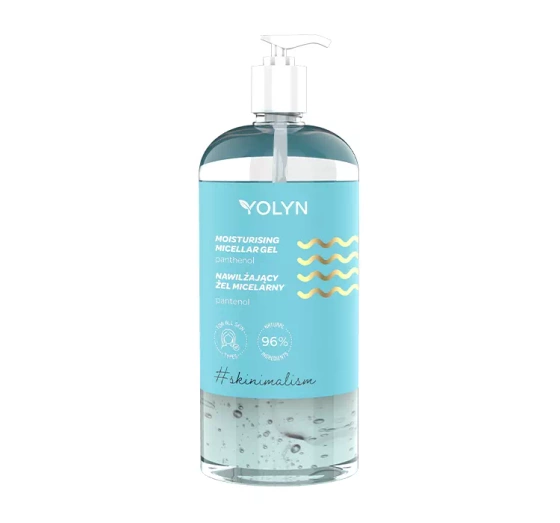 YOLYN FEUCHTIGKEITSSPENDENDES MIZELLENGEL 500ML