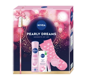 NIVEA Pearly Dreams Geschenkset für Frauen mit Kosmetik und Socken