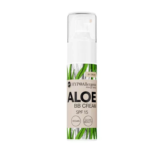 BELL HYPOALLERGENIC ALOE BB CREAM SPF 15 VEGANE GETÖNTE TAGESCREME 01 CREAM 20G