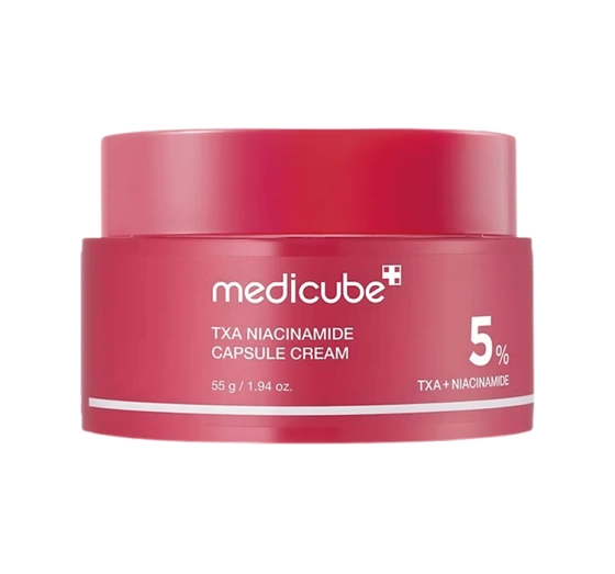 Kliknij na zdjęcie, aby je powiększyć Medicube TXA Niacinamide Collagen Capsule Cream Aufhellende Kapsel-Gesichtscreme 55 g