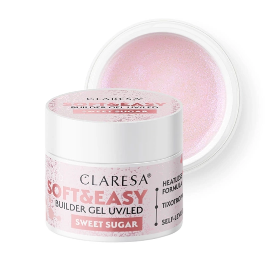 Claresa Soft & Easy Aufbaugel Sweet Sugar 90 g