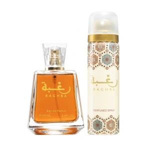 Lattafa Raghba Eau de Parfum Spray 100 ml + Deodorant Spray 50 ml