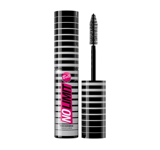 Bell No Limit Thickening Mascara intensiv verdickende Wimperntusche Black 10,5 g