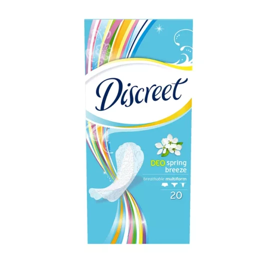 DISCREET DEO SPRING BREEZE MULTIFORM HYGIENEPADS 20 STÜCK