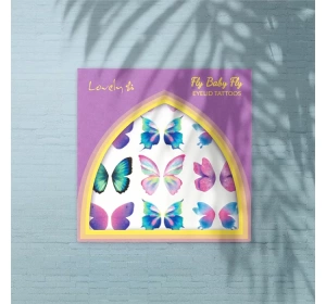 LOVELY FLY BABY FLY ABWASCHBARE TATTOOS FÜR AUGEN MAKE UP