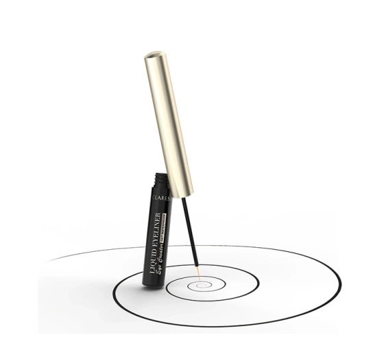 Claresa Liquid Eyeliner Wasserfester Eyeliner mit Pinsel 01 Black 3 g