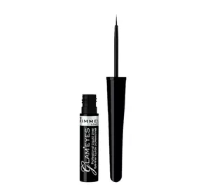 RIMMEL GLAM EYES LIQUID FLÜSSIGER EYELINER 001 SCHWARZ