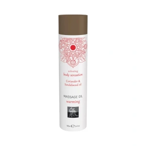 Shiatsu Activating Body Sensation wärmendes Körpermassageöl mit Koriander und Sandelholz 100 ml