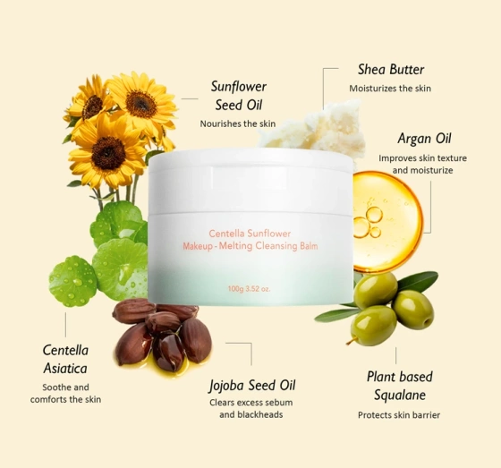 Haruharu Wonder Centella Sunflower Make-up-Entfernungsbalsam 100 g