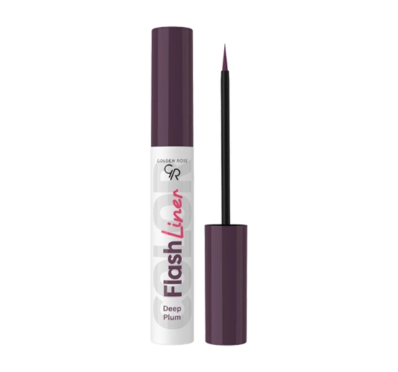Golden Rose Flash Liner flüssiger Eyeliner 109 Deep Plum 3,5ml