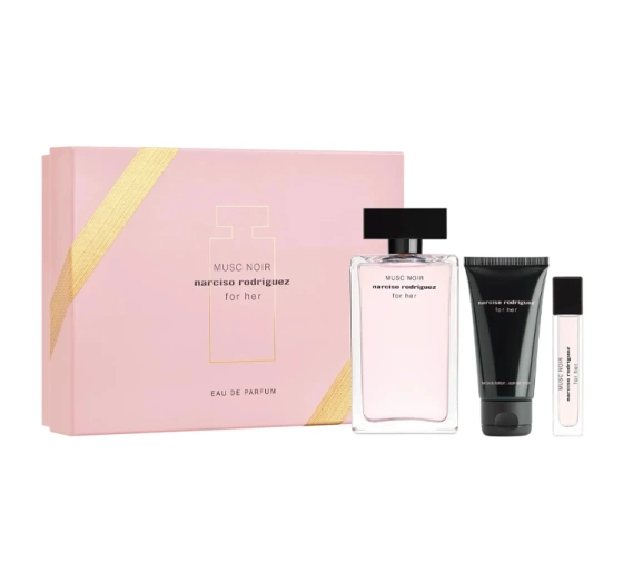 NARCISO RODRIGUEZ FOR HER MUSC NOIR EDP SPRAY 100ML + 10ML + BL 50ML