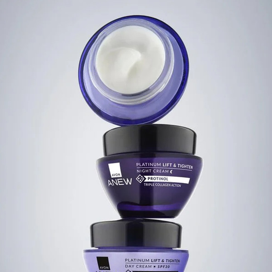 Kliknij na zdjęcie, aby je powiększyć Avon Anew Platinum Lifting-Nachtcreme 50 ml