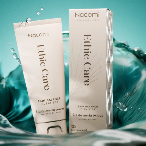Kliknij na zdjęcie, aby je powiększyć Nacomi Ethic Care Skin Balance Gesichtsreinigungs-Gel 100 ml