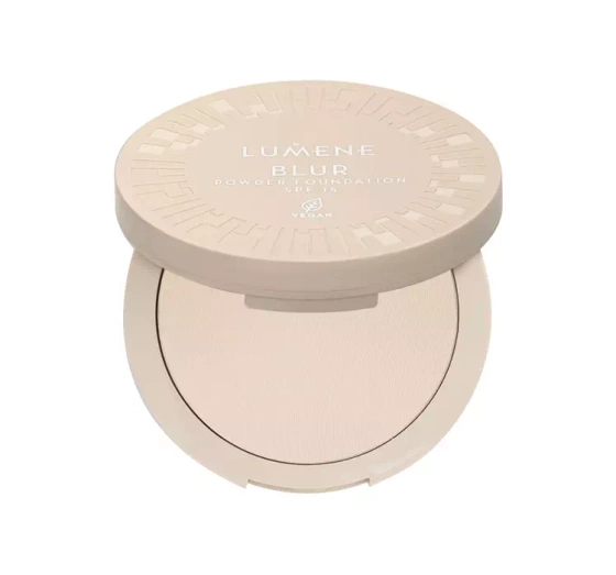 Kliknij na zdjęcie, aby je powiększyć LUMENE BLUR POWDER FOUNDATION SPF15 GLÄTTENDE FOUNDATION 2 10G